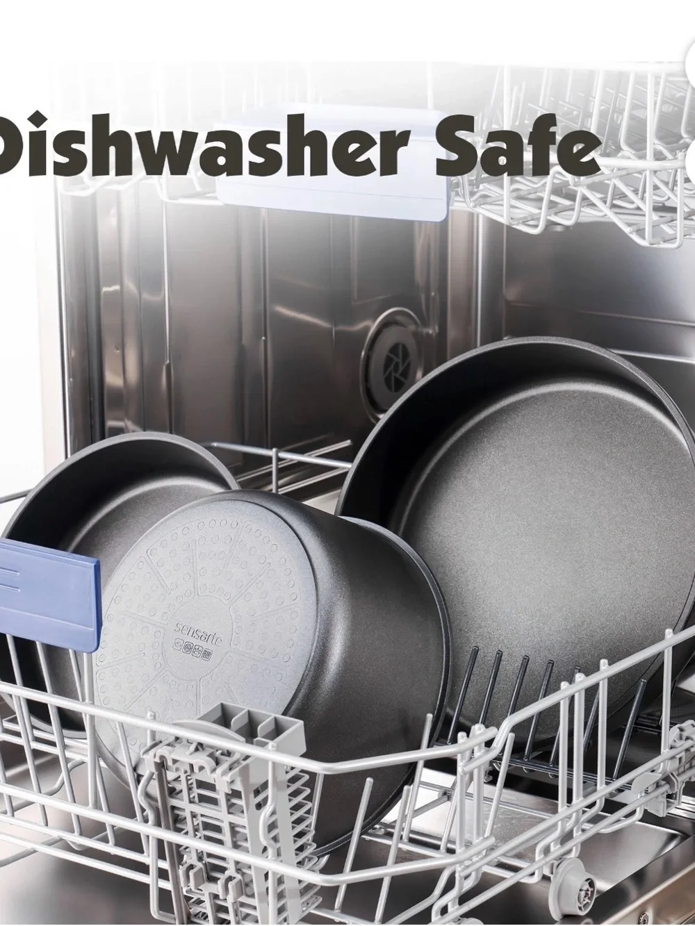 Gray 8-Piece Nonstick Cookware Set with Removable Handle
